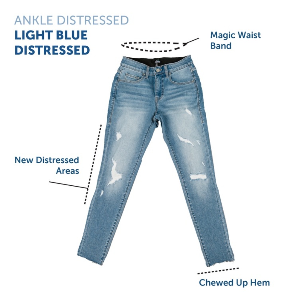 LuLaRoe Ankle Distressed Denim - Picture 5 of 5